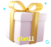 Receba seus bônus de boas-vindas no clan11