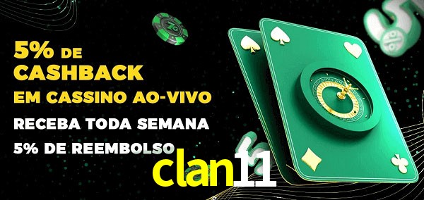 Promoções do cassino ao Vivo clan11